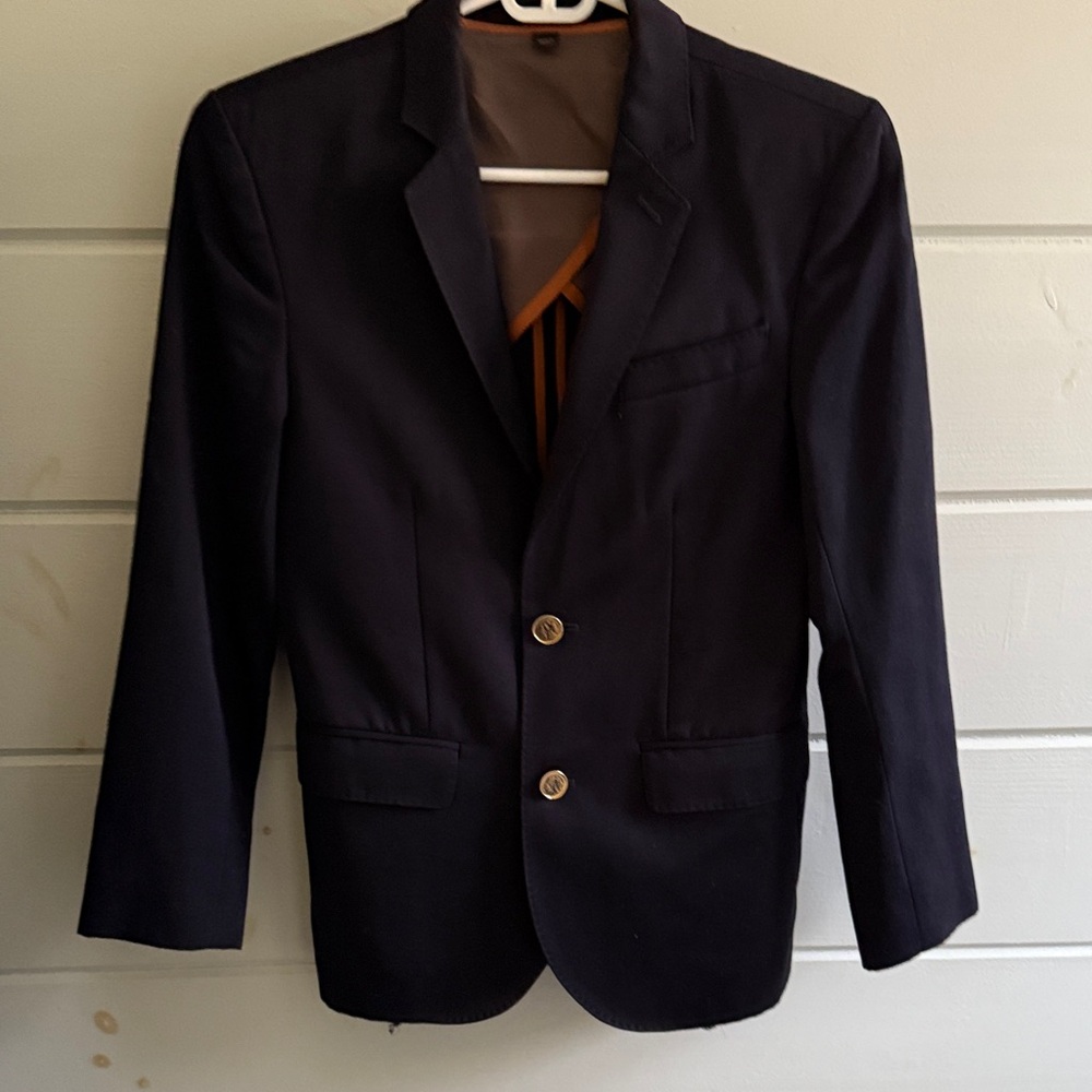 Crewcuts Navy Blazer with Gold Buttons